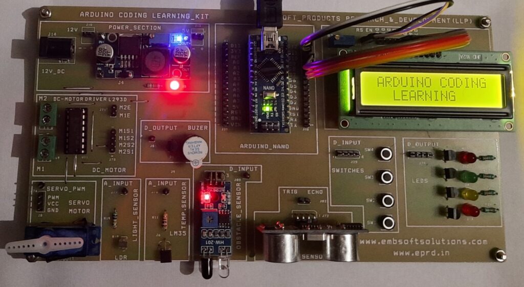 Embedded System Learning- Arduino V2